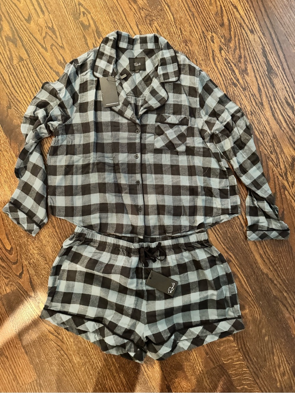Rails Flannel Pajama Set